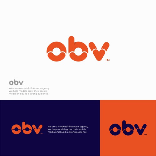 Fresh brand identity for a model agency! Design by khris™