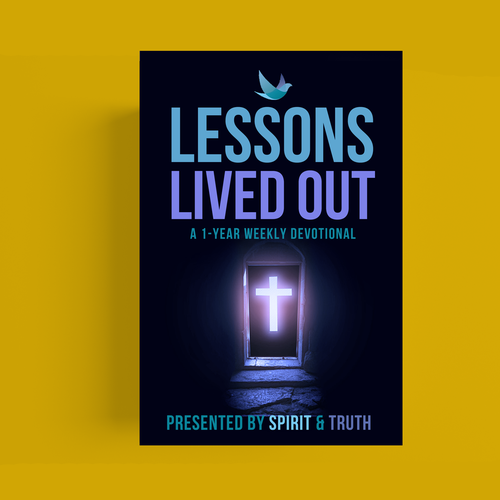 We need a captivating cover for our 1-year Devotional! Design by Nat Pearl Designs