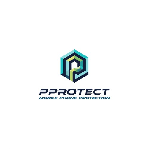 PPROTECT (Phone protect logo) (mobile cases and screen protectors) Design by BigLike
