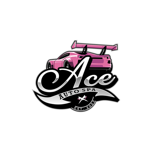 Ace Auto Spa Design by Vandi septiawan