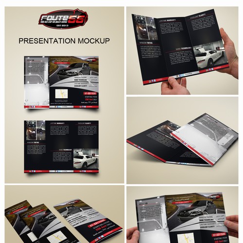 Brochure for Auto business Design by Nandita Pal