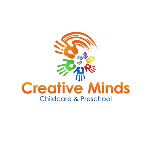 logo for Creative Minds Childcare & Preschool | Logo design contest