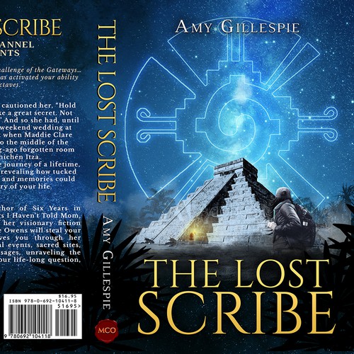 Dynamic Book Cover for Adventure Fiction Series,  at forgotten sacred sites (crediting illustrator) Design réalisé par Sanaga Designs