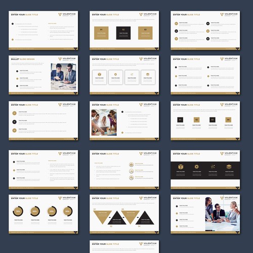 Inspiring PowerPoint template Contests - 99designs