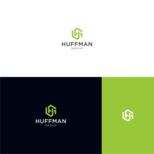 Huffman Group Logo Design by zephyr♬