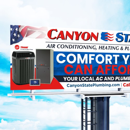 Design An Eye-Catching Billboard For An HVAC Company Design by GrApHiC cReAtIoN™