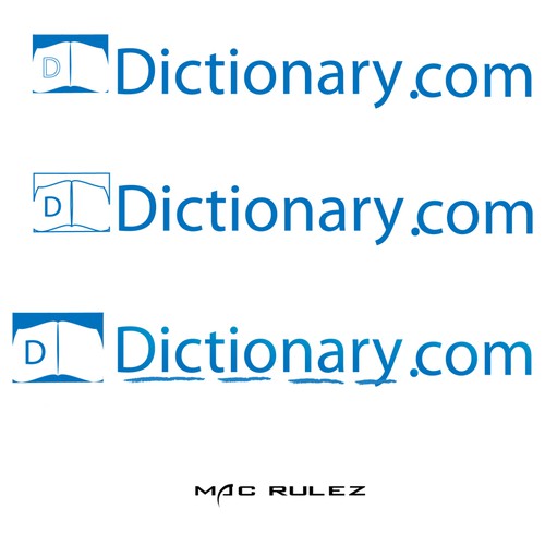 Dictionary.com logo Réalisé par Matas