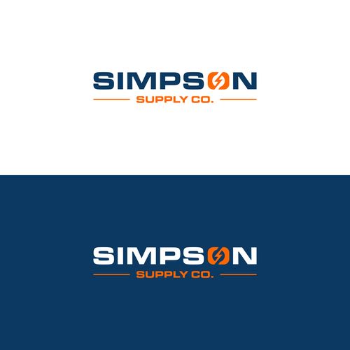 Logo for Simpson Supply Co. Design by SemangArt.beud