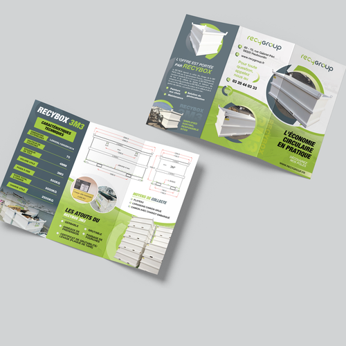 Proposition sur un concours de Brochure, réalisée par vcreatived