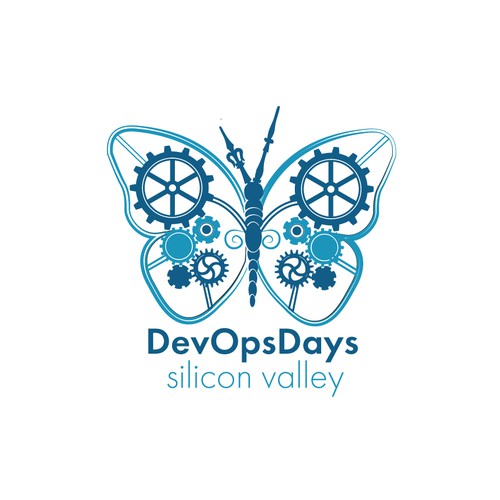 Creating a themed logo for DevOpsDays Silicon Valley Diseño de CSJStudios