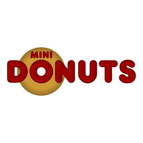 New logo wanted for O donuts Ontwerp door Gemini Graphics