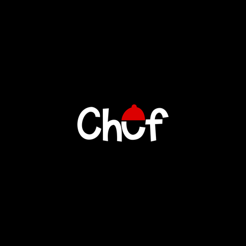"CHEF": Food & Cooking Social Media Logo Design by WaksArt©