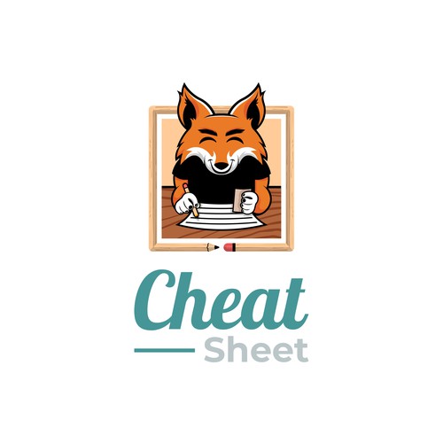 Unique descriptive combo mascot Logo that embodies the action of cheating on a test & shortcuts Design von DevDevit   ★ ★ ★ ★ ★