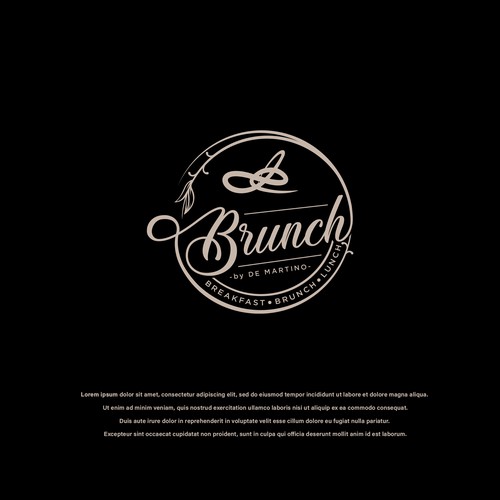 Attractive and Memorable Logo - Just like our food Design by Febry Electra™