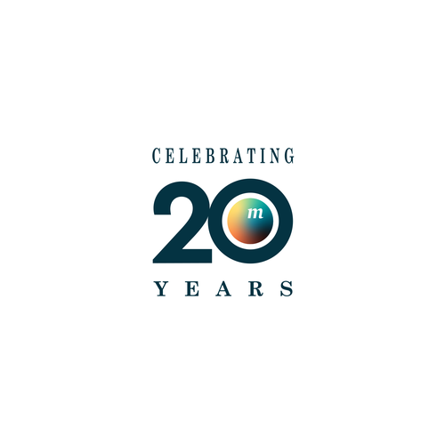 Design a 20 year company logo to celebrate this milestone. Design by Argim