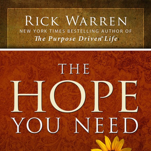 Design Rick Warren's New Book Cover Diseño de Brotherton