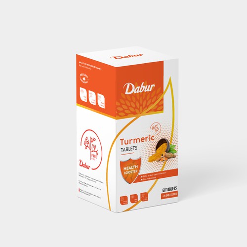Premiumising Dabur's Pure Herbs range Design by RohitP.