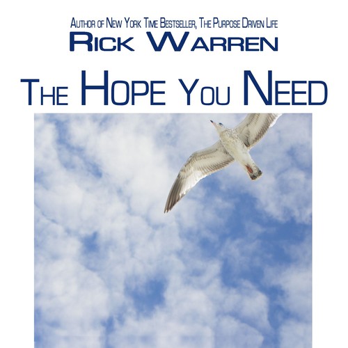 Design Rick Warren's New Book Cover Design por M's Designs