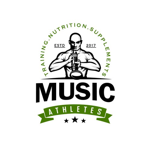 Hard Core Fitness Logo Design by Grapìkal