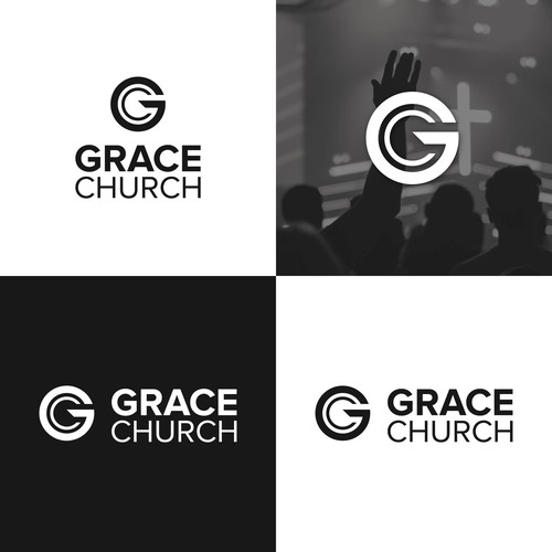 Modern and Sleek Design for Contemporary Church - Grace Church - San Diego Design by logoalley