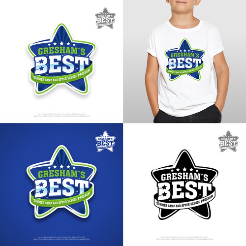 Fun and exciting logo for a child activity program! Design by Dante Studio