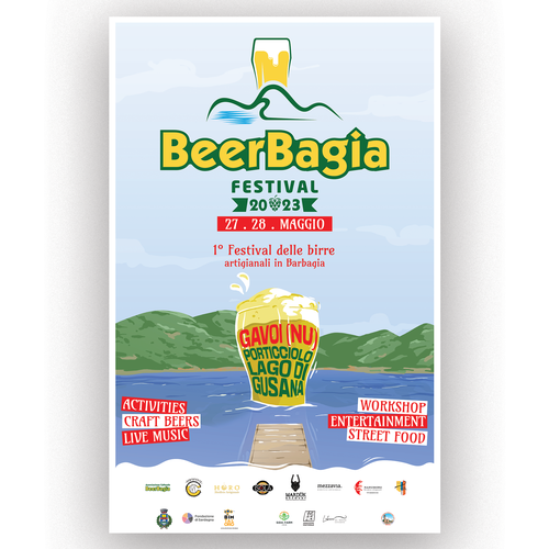 Poster design for Craft Beers Festival Design by Resha Indie