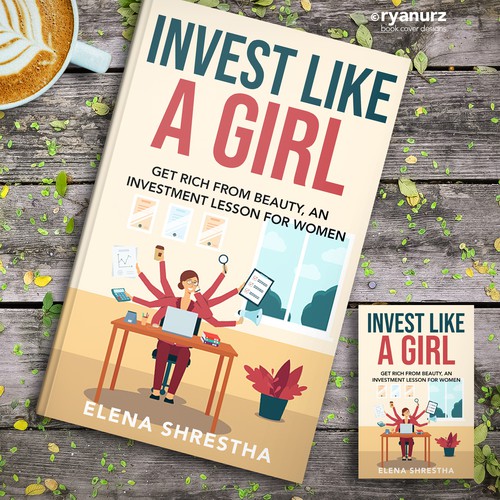 Book Cover for Teaching Girls to Invest Design by ryanurz