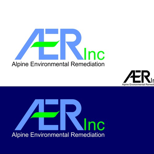 logo for Alpine Environmental Remediation Diseño de peter.pecin