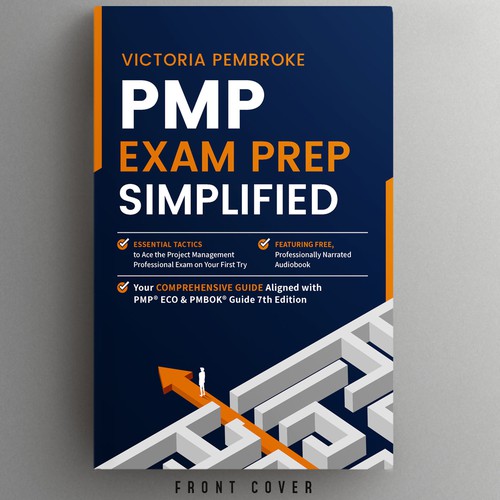 The Art of Project Management: PMP Cover Design Contest Design by VINDYSIGN