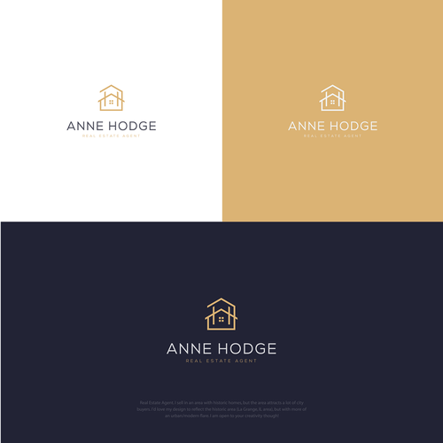 Real estate agent needs a professional, creative logo! Design by INSPart