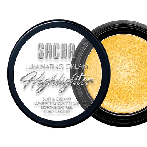 Sacha Luminating Cream Highlighter Design by ogiedesign™
