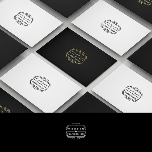 Law firm needs an updated brand with an old school feel in a modern way. Design by Felipe Sánchez