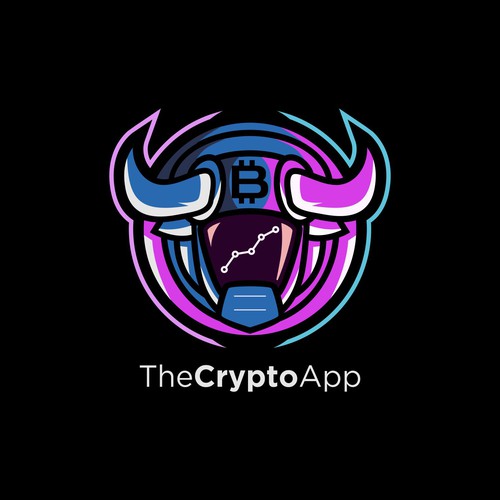 Design one of the worlds most popular crypto apps logo, ~1M active users! (TheCryptoApp) Design by AD's_Idea