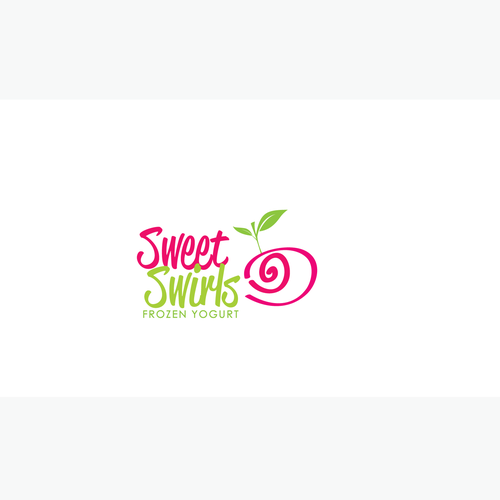 Frozen Yogurt Shop Logo Diseño de sanjika_