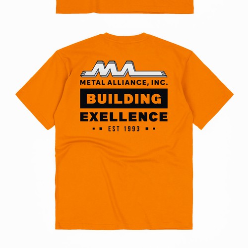 T-shirt design for high quality construction company Design by gunadika