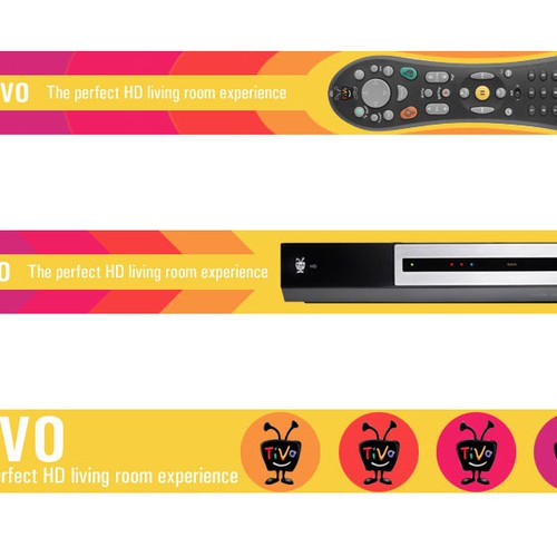 Banner design project for TiVo Réalisé par BrenoBraga