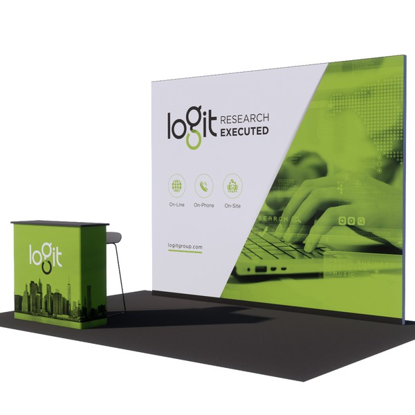 Tradeshow booth Logit