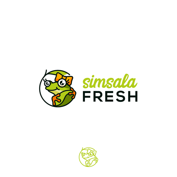 Design by DiMarty titled "Logo Design entry for Simsala Fresh "