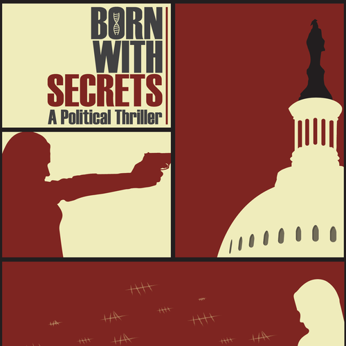 Book cover for a political thriller with Christian themes Design by TheApparelGuy