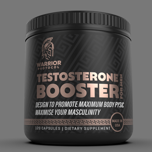NEED a SUPERB design for men testosterone supplement Design by KS BOY