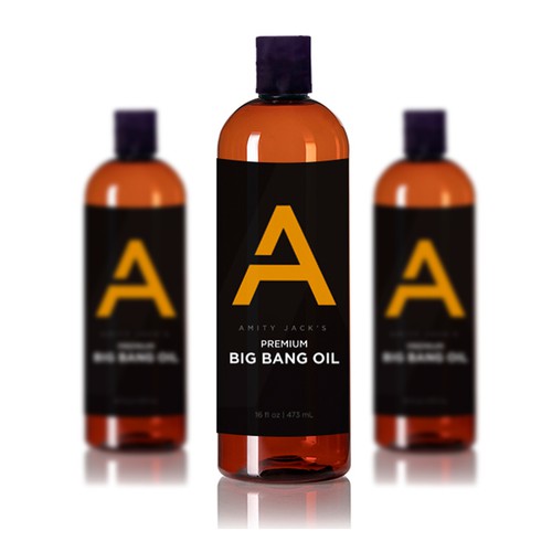 Personal lubricant company needs label for 16oz bottle of lube