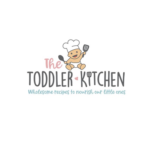 Design Fun logo for a food blog company focused on toddler and family nutrition and recipes. di meryofttheangels77