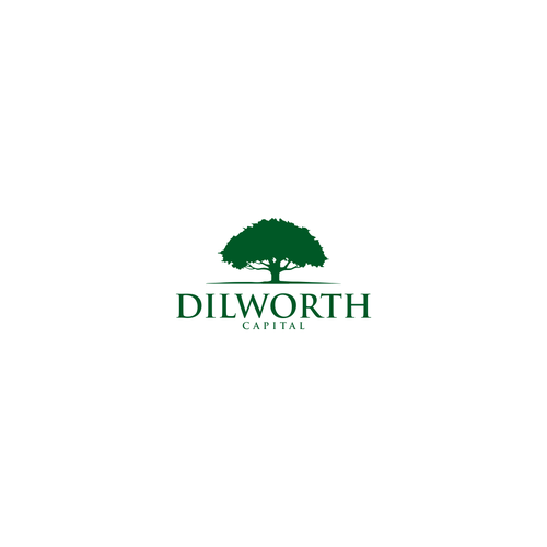 Logo incorporating a willow oak tree for Dilworth Capital | Logo ...