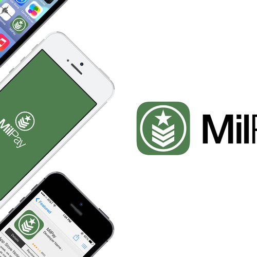 Create a winning logo for a new military financial mobile app! Design by Pippo Franco