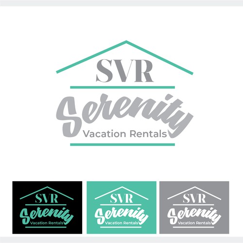 New Vacation home rentals logo for our Airbnb! Design by mounart