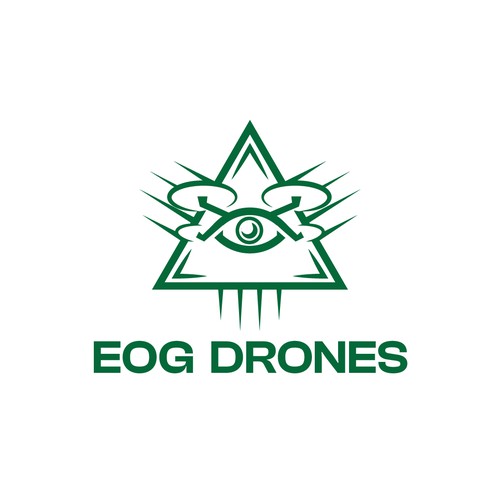 Custom Drone Company Logo Design by Happy Virus