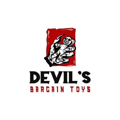 Quirky Retro action figure company logo Design by Nine™