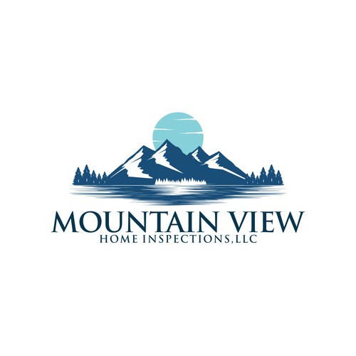 Real estate related logo for mountain view home inspection business Diseño de Rav Astra