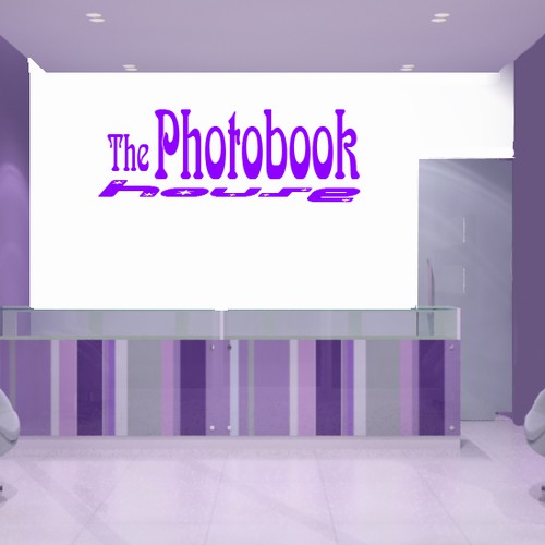 logo for The Photobook House Diseño de Zinici