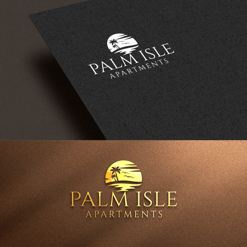 Rebrand/Redesign the logo for Palm Isle Apartments!! Design by Rav Astra